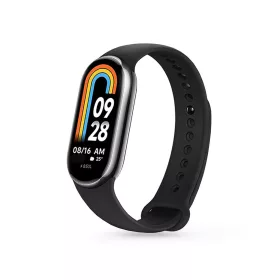   Tech-Protect IconBand - Xiaomi Smart Band 8 / 9 / NFC szilikon szíj - fekete