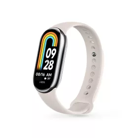   Tech-Protect IconBand - Xiaomi Smart Band 8 / 9 / NFC szilikon szíj - bézs