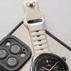 Samsung Galaxy Watch 4 / 5 / 5 Pro / 6 szilikon 20 mm-es sport szíj -           Tech-Protect IconBand Line Watch Band - 40/42/43/44/45/46/47 mm - army sand