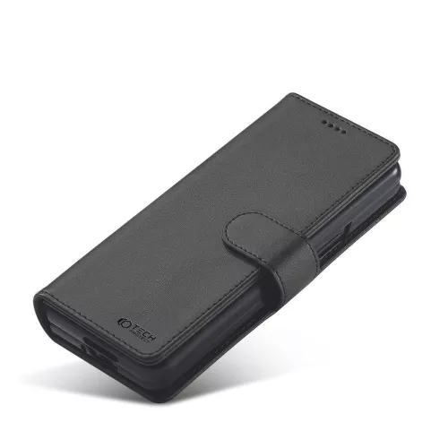 Tech-Protect Wallet flipes bőrtok hátlap - Samsung SM-F946 Galaxy Z Fold 5 - fekete