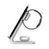 Tech-Protect Qi univerzális vezeték nélküli töltő állomás - 15W - Tech-Protect  A20 3in1 Wireless Charger for Phone + Watch + Earphone - fehér