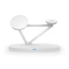 Tech-Protect Qi univerzális vezeték nélküli töltő állomás - 15W - Tech-Protect  A13 3in1 Wireless Charger for Phone + Watch + Earphone - fehér