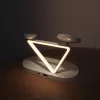 Tech-Protect Qi univerzális vezeték nélküli töltő állomás - 15W - Tech-Protect  A13 3in1 Wireless Charger for Phone + Watch + Earphone - fehér