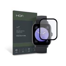   HOFI Hybrid Pro+ Glass üveg képernyővédő fólia - Xiaomi Huami Amazfit GTS 3 -   fekete