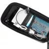 Univerzális kerékpárra szerelhető, por- és cseppálló telefontartó táska -       Tech-Protect XT3 Bike Mount - fekete