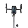 Univerzális kerékpárra szerelhető, por- és cseppálló telefontartó táska -       Tech-Protect XT3 Bike Mount - fekete