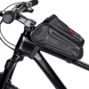 Univerzális kerékpárra szerelhető, por- és cseppálló telefontartó táska -       Tech-Protect XT5 Bike Mount - fekete