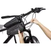 Univerzális kerékpárra szerelhető, por- és cseppálló telefontartó táska -       Tech-Protect XT6 Bike Mount - fekete