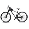 Univerzális kerékpárra szerelhető, por- és cseppálló telefontartó táska -       Tech-Protect XT6 Bike Mount - fekete