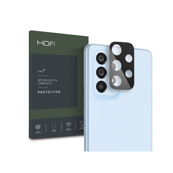 HOFI Pro+ Camera Sytling hátsó kameravédő borító - Samsung A536U Galaxy A53 5G -fekete