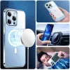 Apple iPhone 13 Pro szilikon hátlap - Tech-Protect Magmat Magsafe - átlátszó