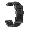 Garmin Fenix 5 / 6 / 6 Pro / 7 szilikon sport óraszíj - Tech-Protect IconBand - fekete