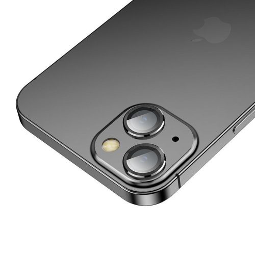 HOFI Camring Pro+ hátsó kameralencse védőüveg - Apple iPhone 13/13 Mini/14/14   Max - fekete