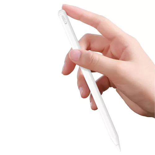 Tech-Protect Digital Magnetic Stylus Pen-2 aktív toll rajzoláshoz, jegyzeteléshez, Apple iPad készülékhez - fehér