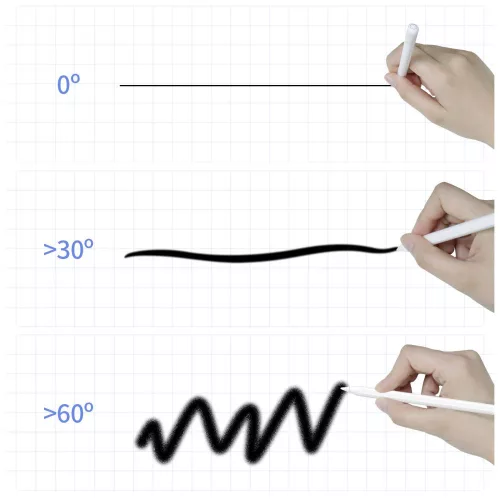 Tech-Protect Digital Magnetic Stylus Pen-2 aktív toll rajzoláshoz, jegyzeteléshez, Apple iPad készülékhez - fehér