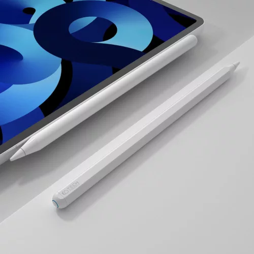 Tech-Protect Digital Magnetic Stylus Pen-2 aktív toll rajzoláshoz, jegyzeteléshez, Apple iPad készülékhez - fehér