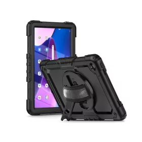   Lenovo Tab M10 Plus 10.6 (3rd. gen.) tablet tok 360 fokos védelemmel, 4H        kijelzővédő üveggel - Tech-Protect Solid - fekete (ECO csomagolás)
