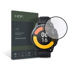   HOFI Hybrid Pro+ Glass üveg képernyővédő fólia - Xiaomi Watch S1 Active - fekete