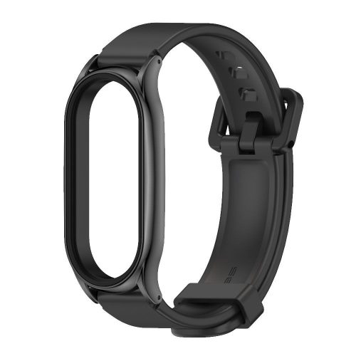 Xiaomi Mi Smart Band 7 aktivitásmérőhöz szilikon csuklópánt - Iconband Pro -    fekete