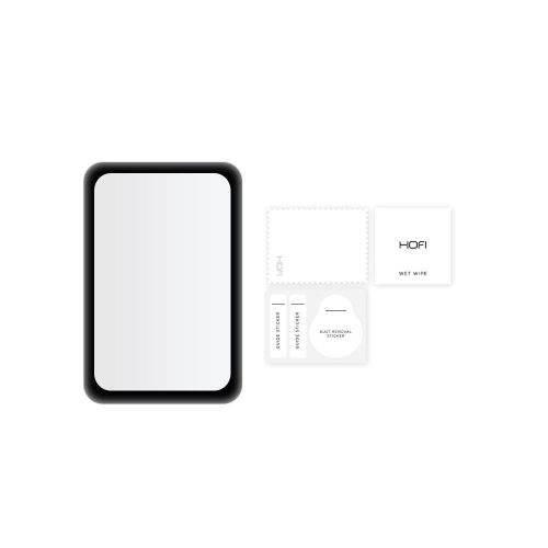 HOFI Hybrid Pro+ Glass üveg képernyővédő fólia - Huawei Watch Fit 2 - fekete