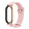 Xiaomi Mi Smart Band 7 aktivitásmérőhöz szilikon csuklópánt - Iconband Pro -    rózsaszín