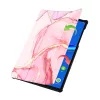 Lenovo Tab M10 10.1 2nd. Gen. TB-X306 tablet tok (Smart Case) on/off funkcióval - Tech-Protect - marble (ECO csomagolás)