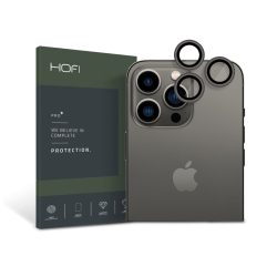   HOFI Camring Pro+ hátsó kameralencse védőüveg - Apple iPhone 14 Pro/14 Pro Max -fekete