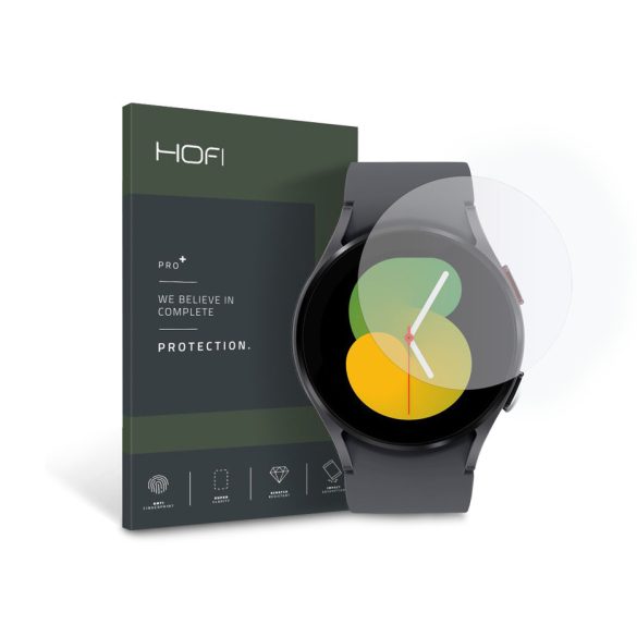 HOFI Glass Pro+ üveg képernyővédő fólia - Samsung Galaxy Watch 4/5 (44 mm) -    átlátszó
