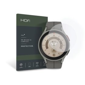   HOFI Glass Pro+ üveg képernyővédő fólia - Samsung Galaxy Watch 5 Pro (45 mm) -  átlátszó