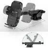 Univerzális műszerfalra/szélvédőre helyezhető PDA/GSM autós tartó - Tech-ProtectUniversal Windshield Dashboard Car Mount V3W-D/B - fekete