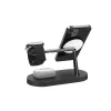 Tech-Protect Qi univerzális vezeték nélküli töltő állomás - 10W - Tech-Protect  A14 3in1 Wireless Charger for Phone + Watch + Earphone - fekete