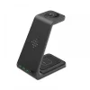 Tech-Protect Qi univerzális vezeték nélküli töltő állomás - Tech-Protect A7     3in1Wireless Charger for Phone + Samsung Galaxy Watch + Earphone - fekete