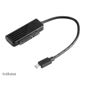   AKASA Akasa USB3.1 Type-C kábel 2,5" SATA SSD ÉS HDD adapter - 20cm - AK-AU3-06BK
