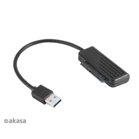   AKASA Akasa USB3.1 kábel 2,5" SATA SSD ÉS HDD adapter - 20cm - AK-AU3-07BK