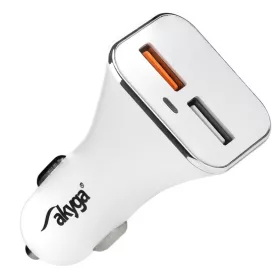   Akyga AK-CH-08 2xUSB 5V/3.0A 15W quick charge 3.0 autós töltő