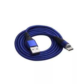   Akyga AK-USB-42 USB Type-A / USB 2.0 Type-C mágneses kábel - 1m