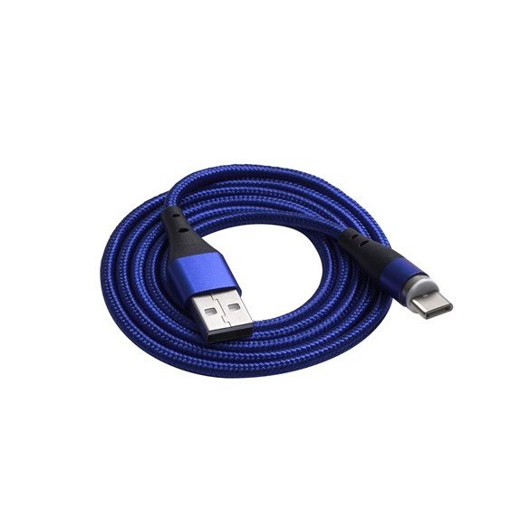 Akyga AK-USB-42 USB Type-A / USB 2.0 Type-C mágneses kábel - 1m