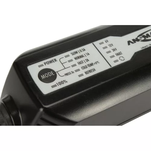 ANSMANN ALCT 6-24/2 6V/12V/24V 2A max. ólom akkumulátor töltő