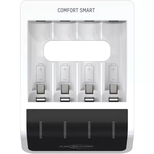 ANSMANN Comfort Smart akkumulátor töltő 1-4db AA/AAA akkuhoz