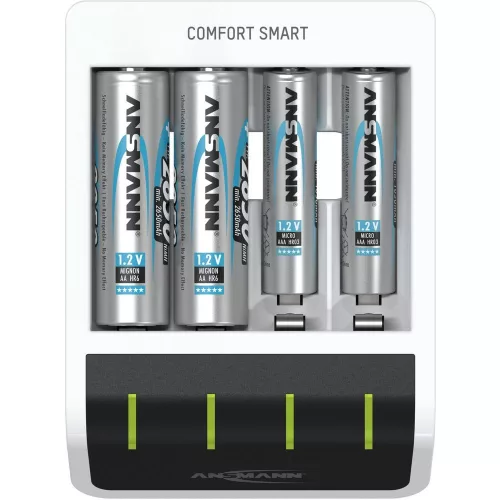 ANSMANN Comfort Smart akkumulátor töltő 1-4db AA/AAA akkuhoz