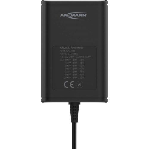 ANSMANN APS 1000 tápegység 3-12V 1A 12W