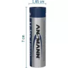 ANSMANN 18650 Li-ion 2600mAh védett akkumulátor USB töltéssel