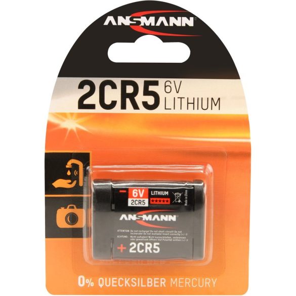 ANSMANN 2CR5 Lítium elem 1 db/csomag