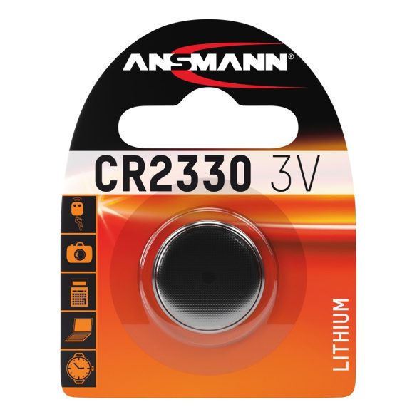 ANSMANN CR2330 3V lítium gombelem 1db/csomag