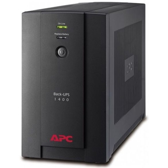 APC Back-UPS 1400VA szünetmentes tápegység - schuko