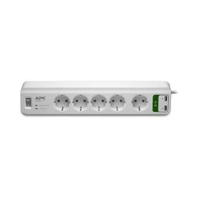   APC Essential túlfeszültség védett 5-ös elosztó 2 USB töltő porttal