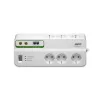 APC Essential túlfeszültség védett 6-os elosztó 2 USB töltő porttal és koax védelemmel