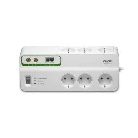   APC Essential túlfeszültség védett 6-os elosztó 2 USB töltő porttal és koax védelemmel