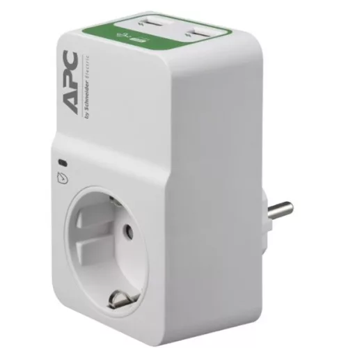 APC Essential túlfeszültség védő 230V és 2 USB töltő