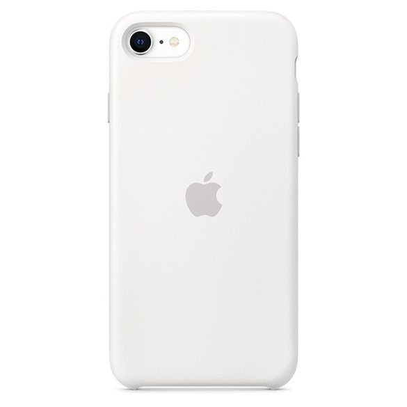 Apple iPhone SE szilikon tok - Fehér